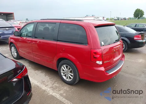2013 Dodge Grand Caravan Sxt из США, поврежденный, VIN 2C4RDGCG1DR567679
